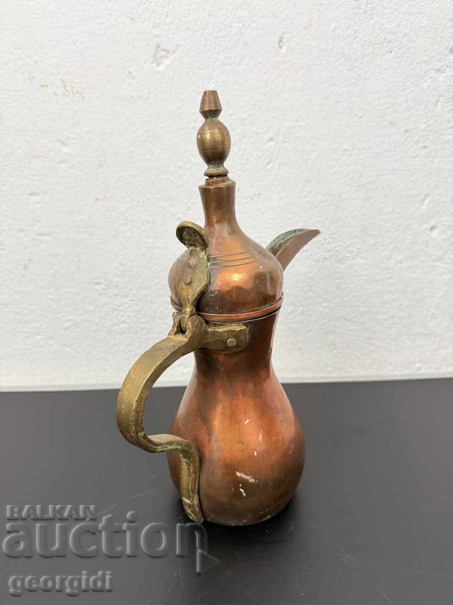 Месингов османски / арабски ибрик / кафеник. №7826 - 7