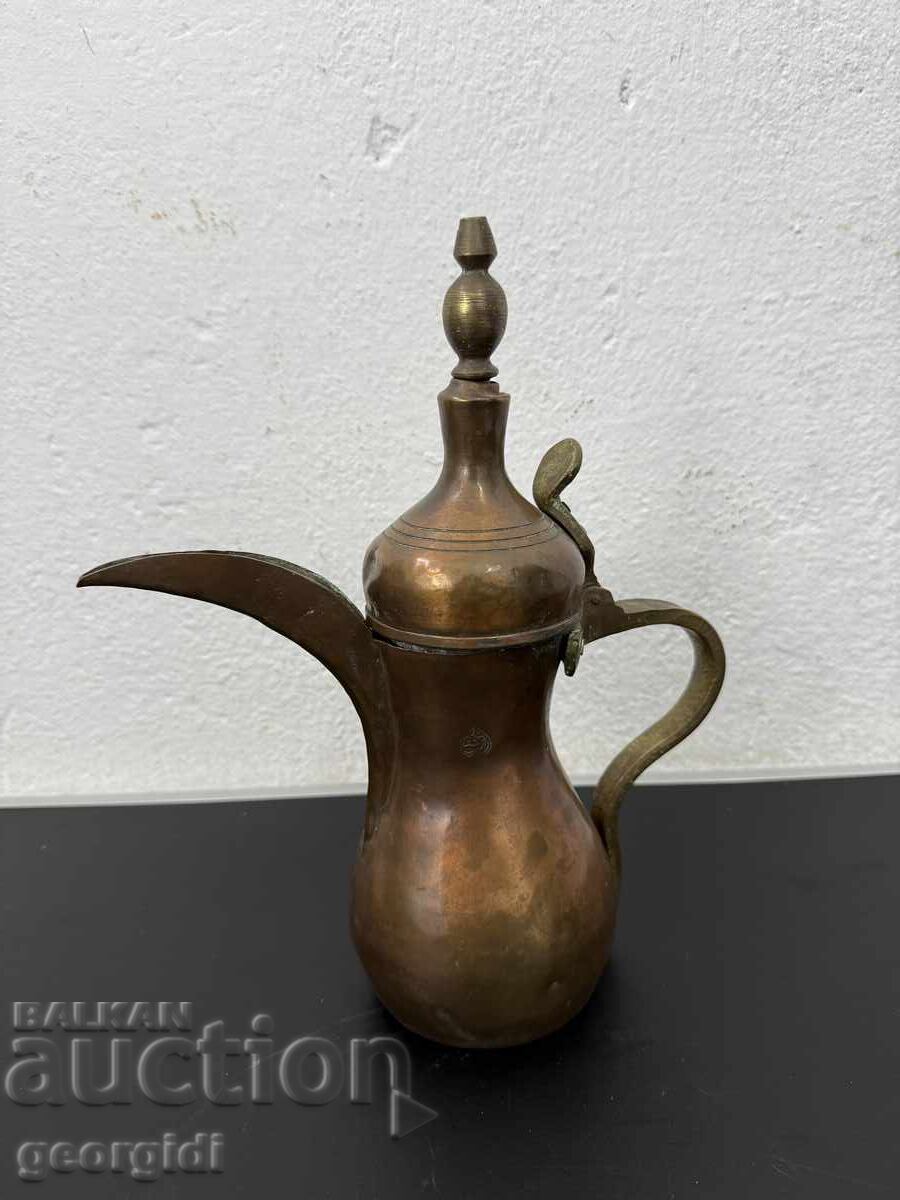 Месингов османски / арабски ибрик / кафеник. №7826