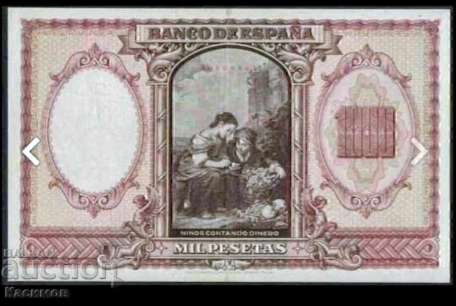 Unique rare banknote from Spain 1000 Pesetas 1940 with price € 550.00 | 1075.71 BGN