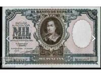 Unique rare banknote from Spain 1000 Pesetas 1940
