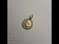 Miniatură a unei decorații britanice cu Regele George V