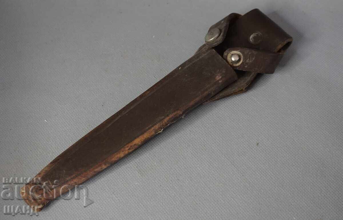 Old Military Leather Sheath for Knife, Dirk, Dagger Old Military Leather Sheath for Knife, Dirk, Dagger