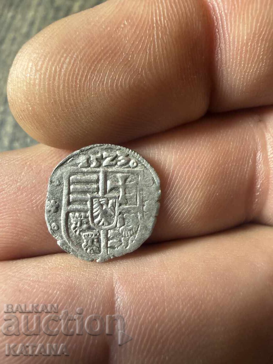 1 Denar Hungary Louis II 1523 with price € 15.00 | 29.34 BGN