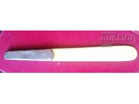 Μαχαίρι για χαρτί - ελεφαντόδοντο Ag 800