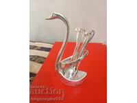 Посребрен лъжичник - Лебед