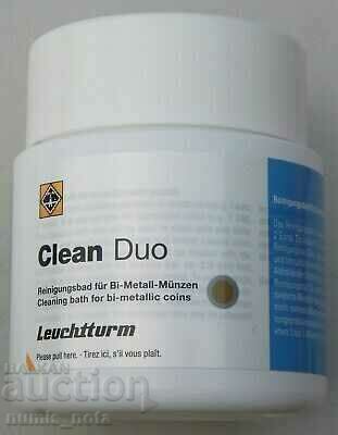 Разтвор Leuchtturm за почистване на медно-никелови монети Разтвор Leuchtturm за почистване на медно-никелови монети