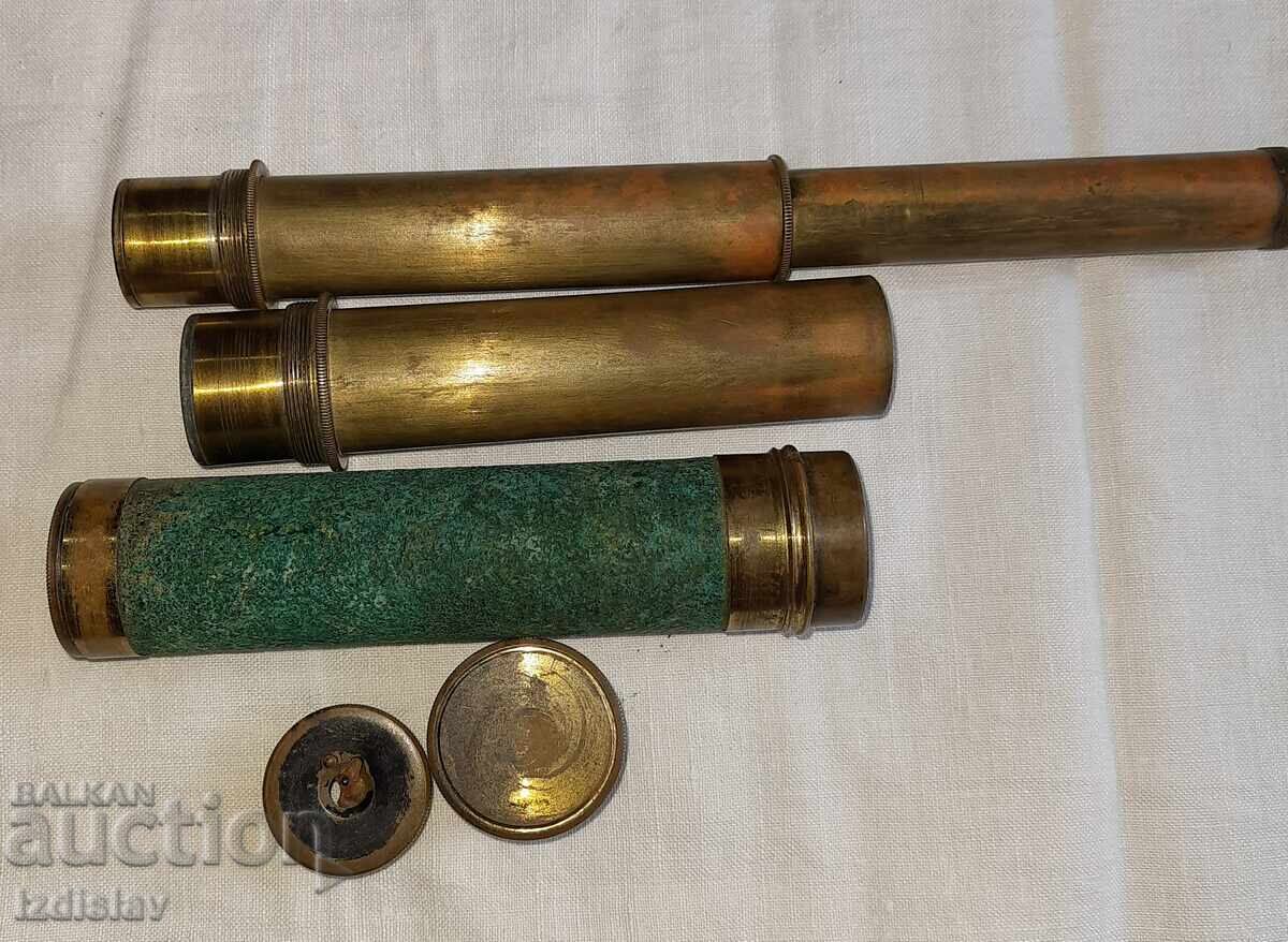 Доставка на Старинен месингов далекоглед 19 в