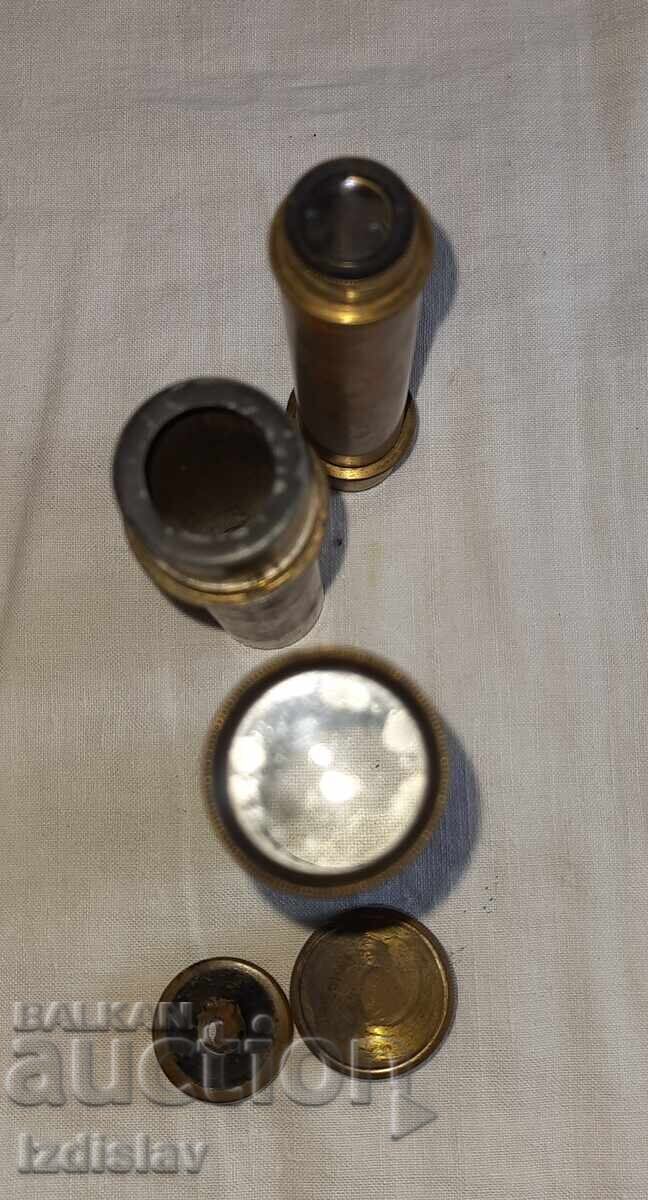 Παλαιός ορειχάλκινος τηλεσκόπιος 19ος αιώνας - 5