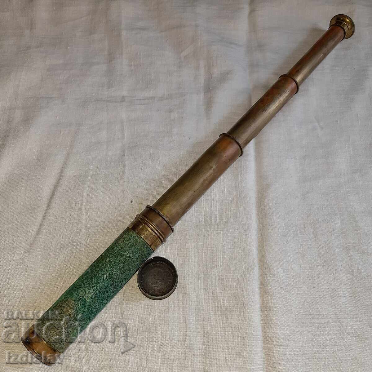 Старинен месингов далекоглед 19 в