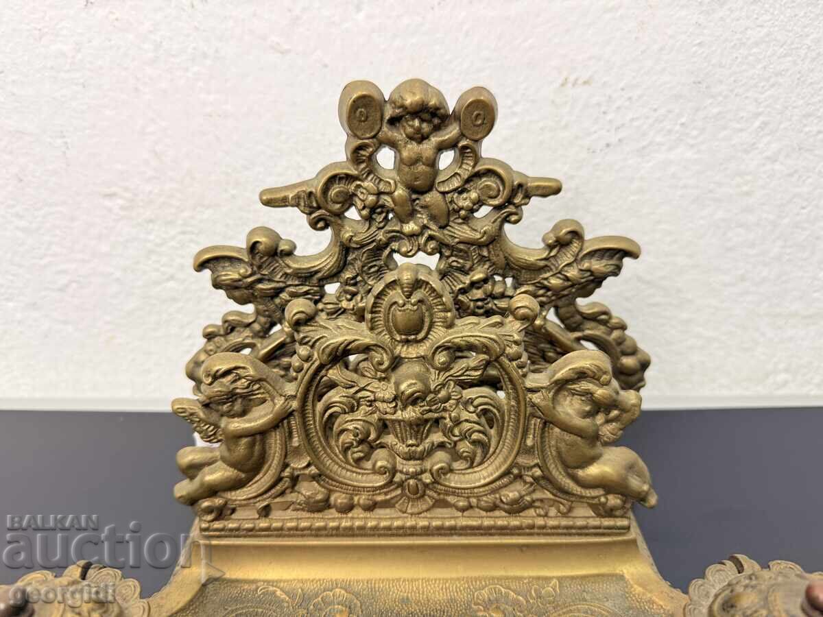Calimară din bronz în stil Rococo. №7829 cu preț € 140.00 | 273.82 BGN