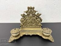 Calimară din bronz în stil Rococo. №7829