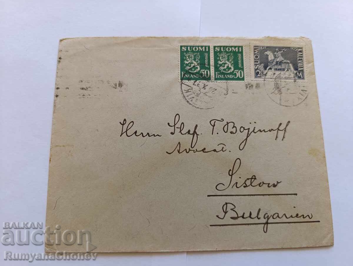 Пощенски плик от Финландия