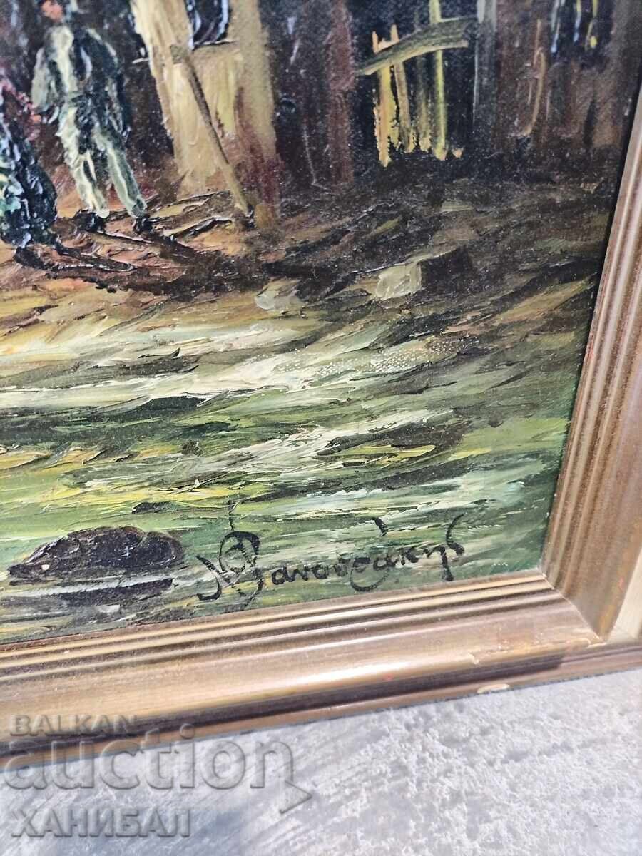 TABLOU ORIGINAL FRUMOS, PEISAJ MARIN - 5 TABLOU ORIGINAL FRUMOS, PEISAJ MARIN - 5