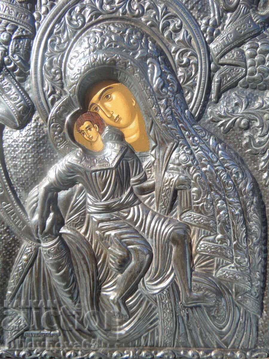 Livrarea Icoană grecească veche, argintare - proba950