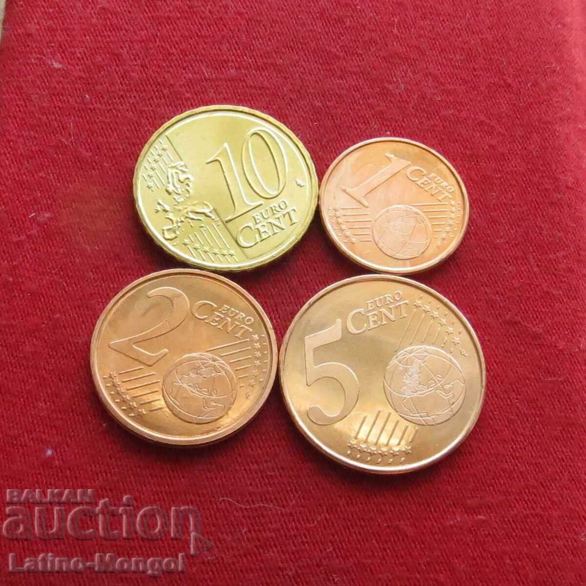 ΑΝΔΟΡΑ 4 x 1+2+5+10 λεπτά 2018 UNC με τιμή € 2.80 | 5.48 BGN