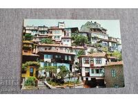 Παλιά καρτ ποστάλ Βελίκο Τάρνοβο παλιά σπίτια