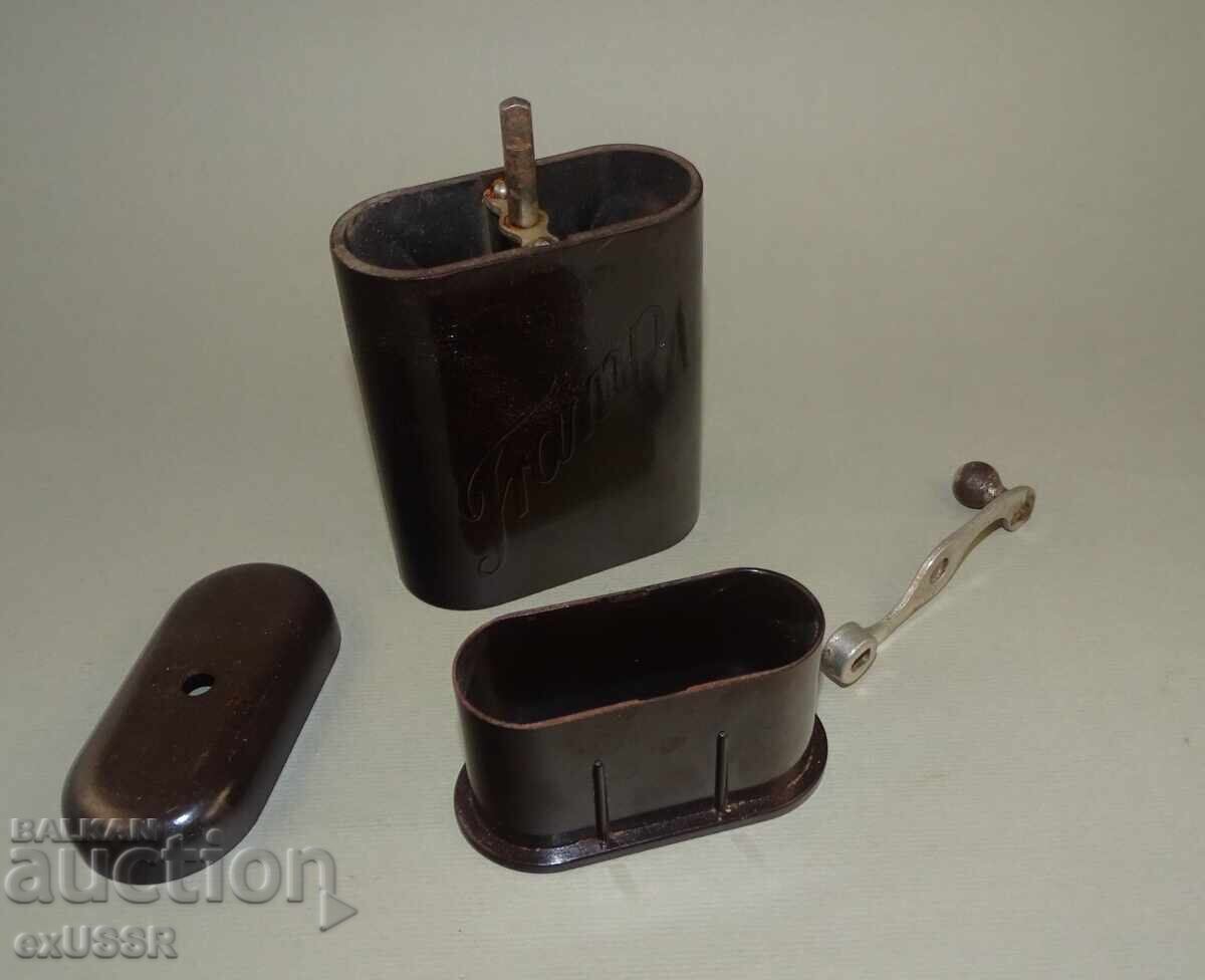 Стара бакелитова мелничка за кафе подправки Tramp ,мелница - 5