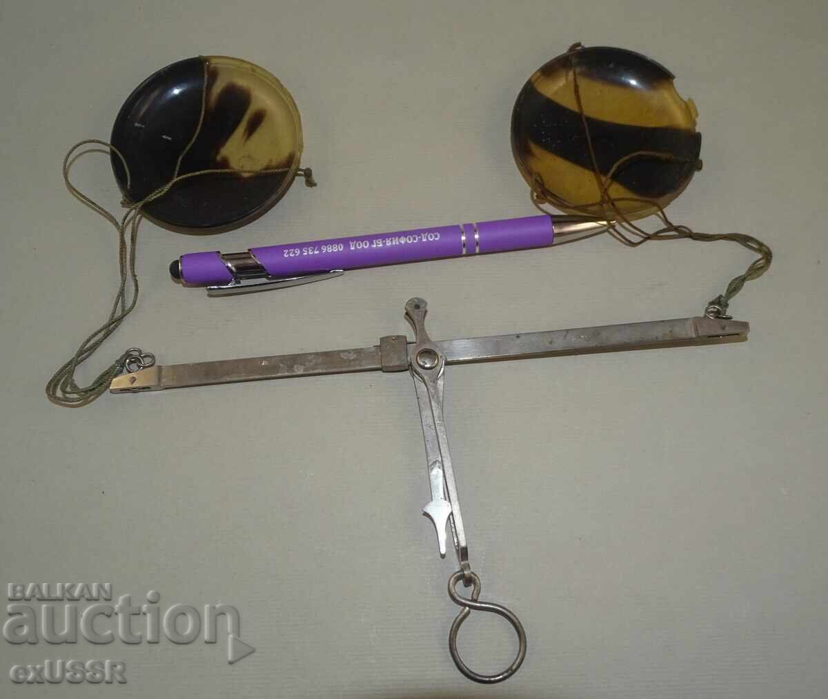 Παλιά μικρή ζυγαριά φαρμακείου 1926 - 5