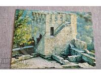 Стара картичка Велико Търново Балдуиновата кула на Царевец