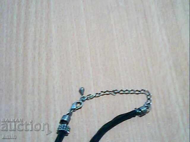 старо красиво посребрено колие - 7