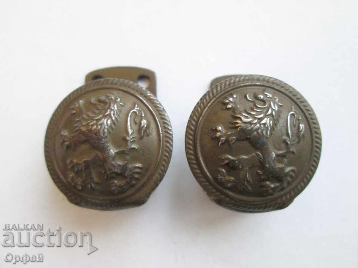 Σετ Βασιλικών Κουμπιών Στήριξης για Στολή Βασιλείου Βουλγαρίας