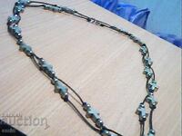 Παλιό όμορφο κολιέ επιχρυσωμένο