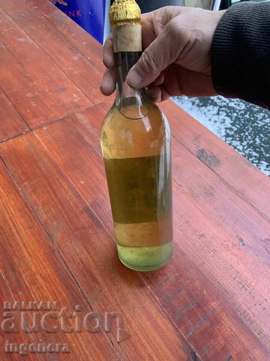 БУТИЛКА СЛИВОВА ТЕТЕВЕНСКА ОРИГИНАЛ ОТ 70-ТЕ НЕРАЗПЕЧАТВАНА - 6
