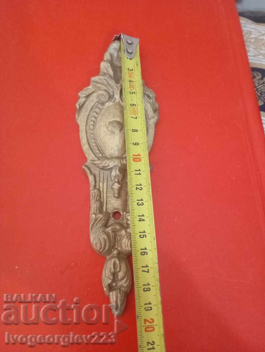 Δημοπρασία Παλιά μεταλλική απλίκα, εξαρτήματα