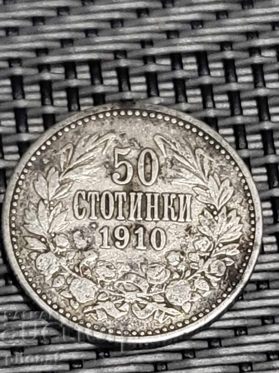 50 de cenți 1910 50 de cenți 1910