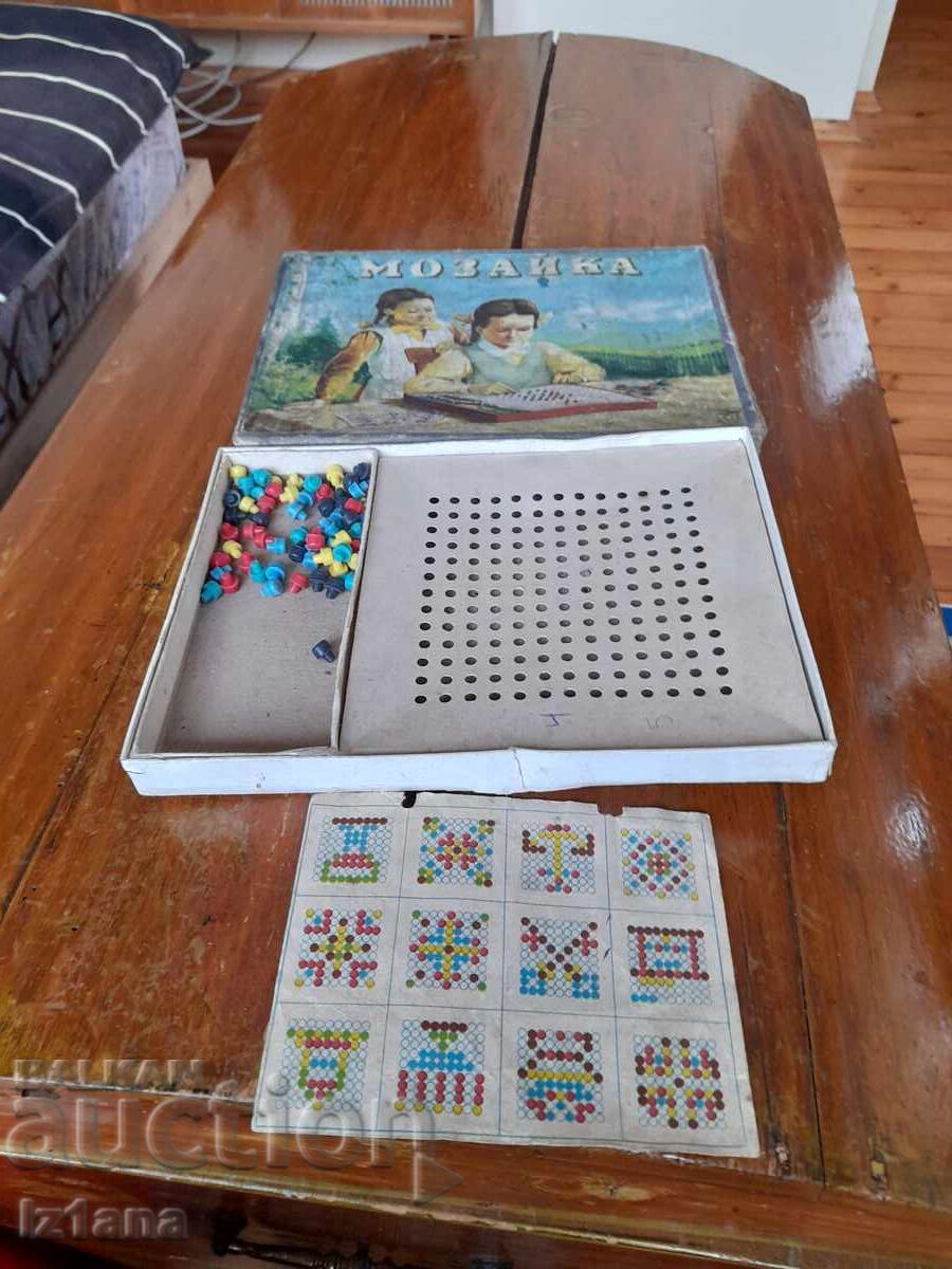 Licitație Joc Vechi pentru Copii Mozaic