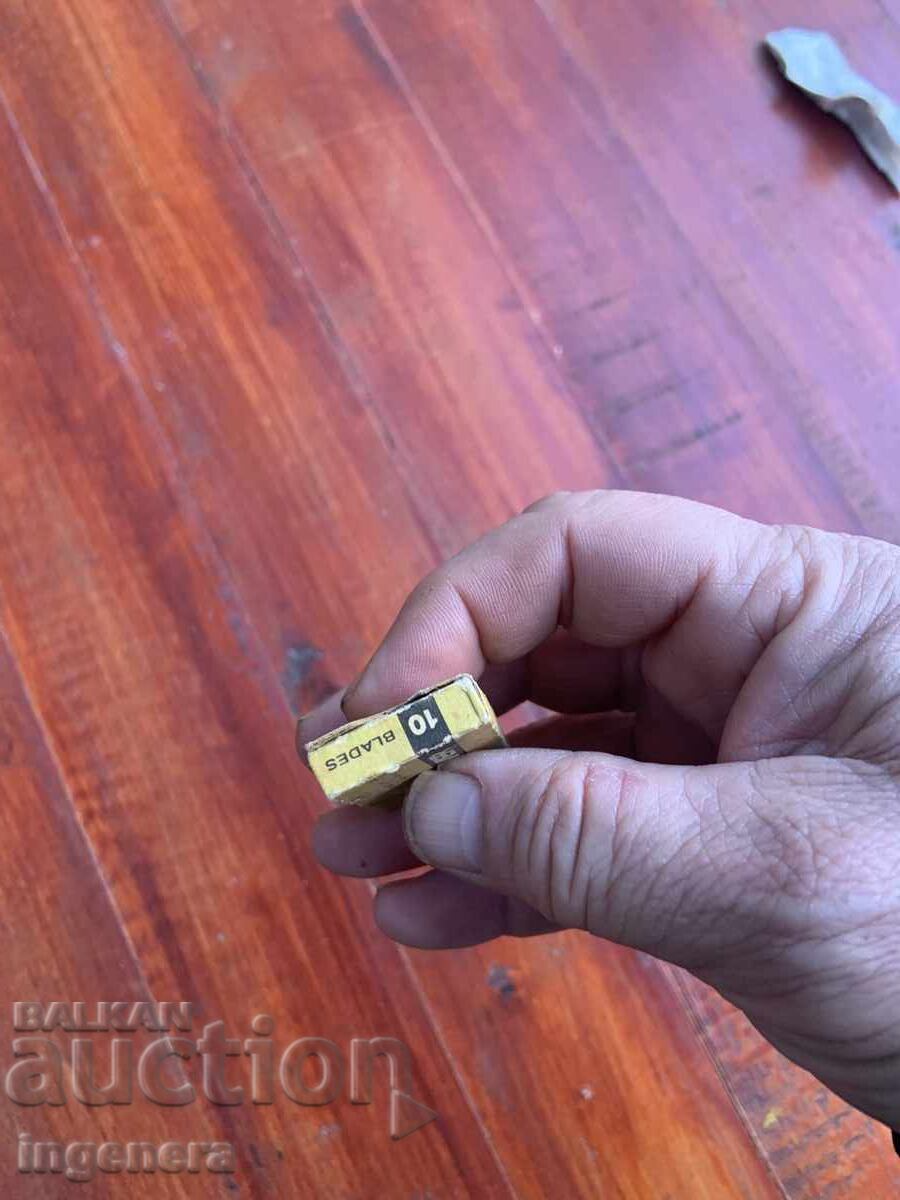 НОЖЧЕ НОЖЧЕТА ЗА БРЪСНЕНЕ ЗА КОЛЕКЦИОНЕРИ-НОВО-ПАКЕТ ОТ 9 БР - 5