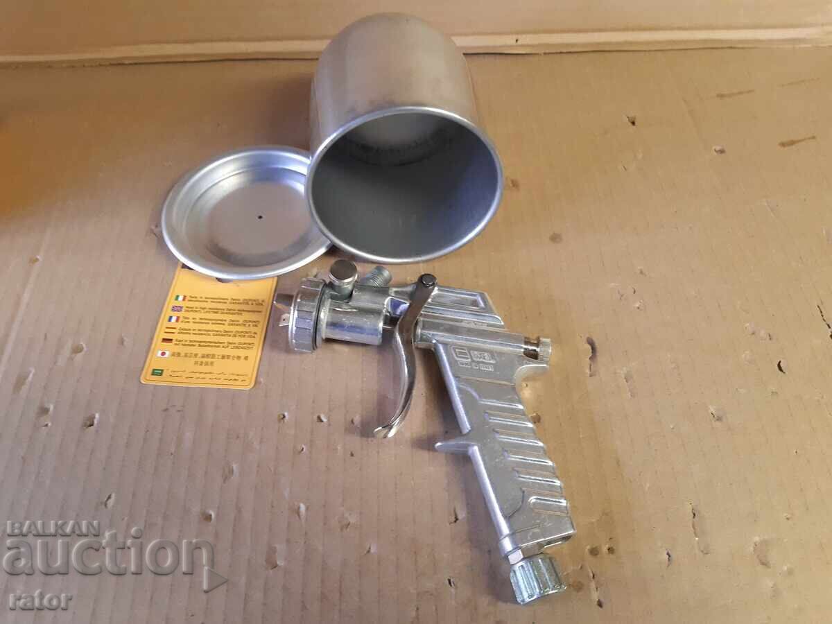 Доставка на Професионален пистолет за боядисване за компресор . Нов