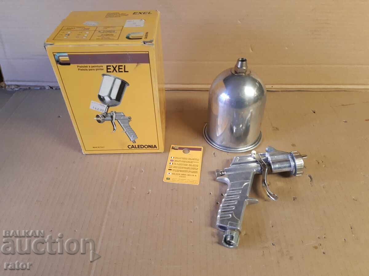 Професионален пистолет за боядисване за компресор . Нов