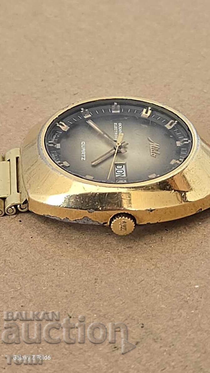 Δημοπρασία MIDO OCEAN STAR ELECTRONIC QUARTZ SWISS MADE ΣΠΑΝΙΟ ΛΕΙΤΟΥΡΓΕΙ