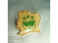 Football badge - Football Federation of Côte d'Ivoire, Africa