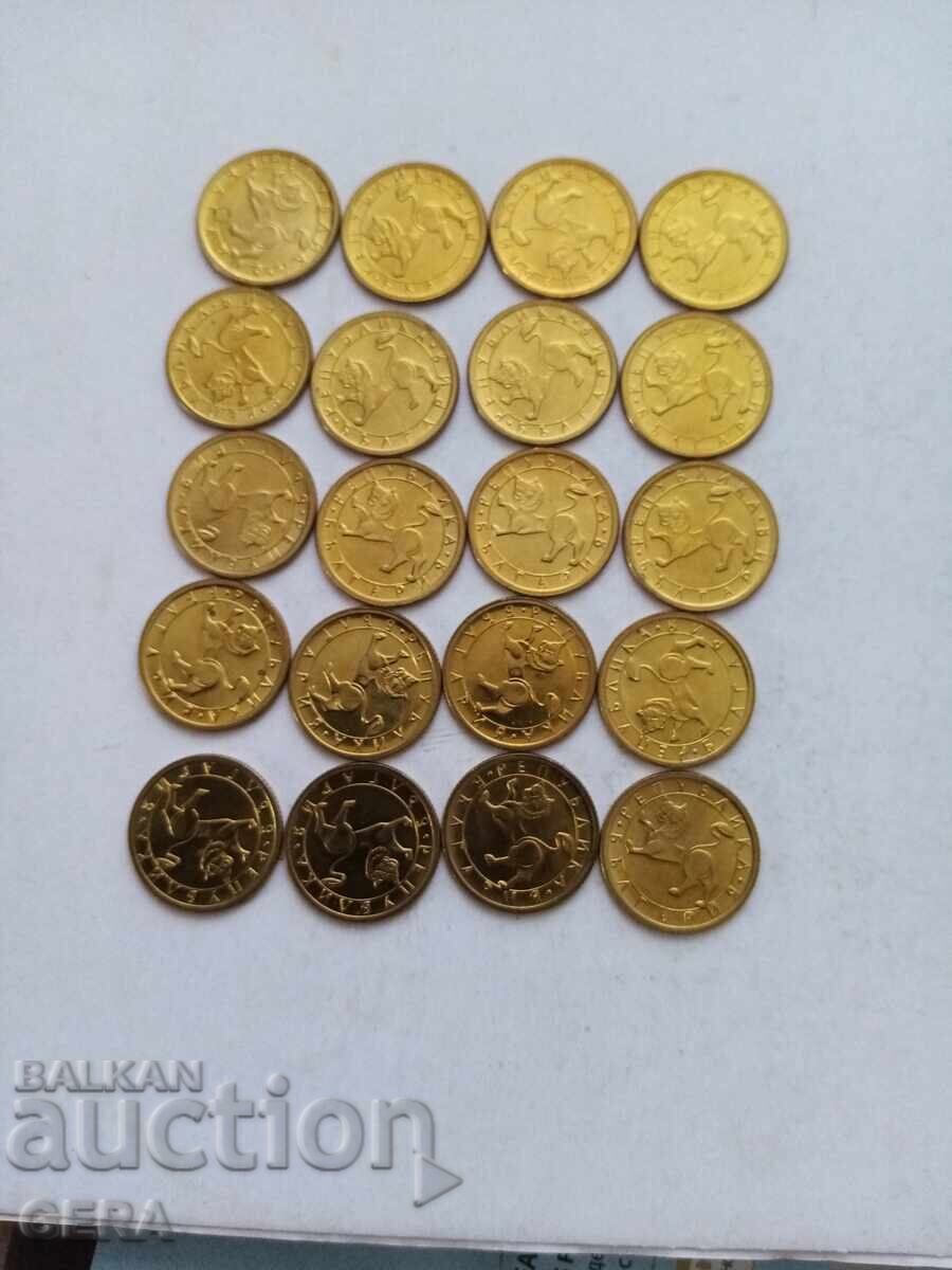 монети 1999 год с цена € 20.00 | 39.12 лв.