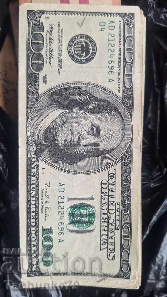 100 доларова банкнота