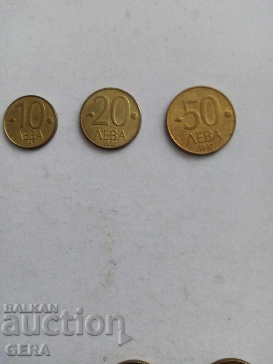 лот монети от 1997 година