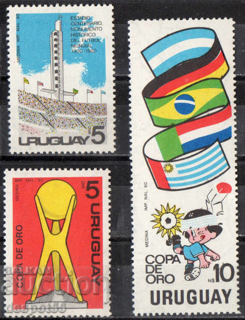 1980. Уругвай. Световно първенство по футбол.