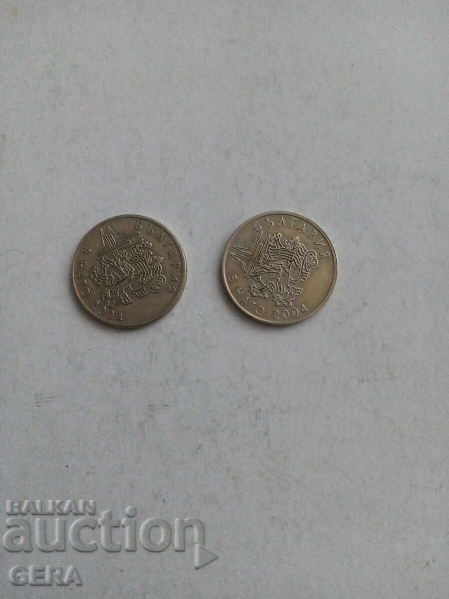 Lot de monede din anul 2004