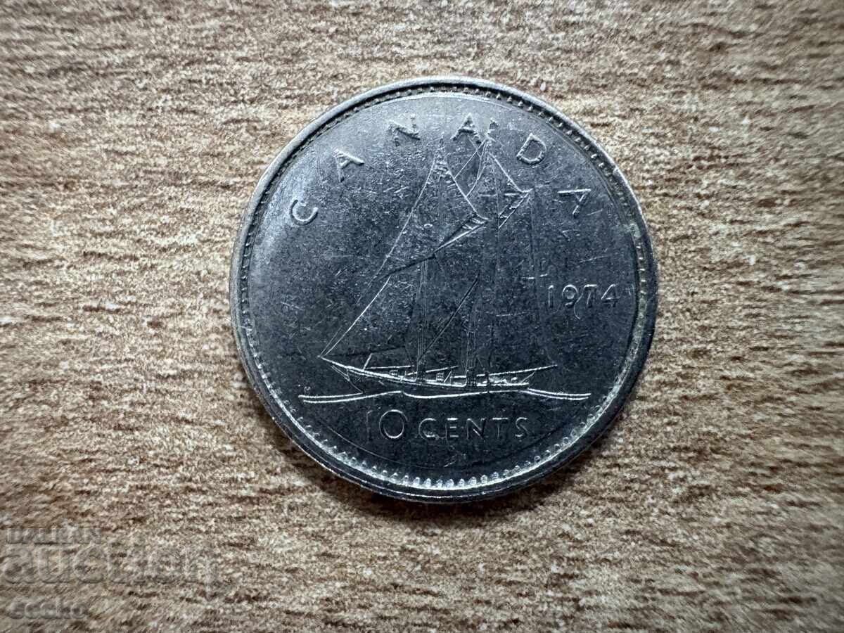 Καναδάς - 10 σεντς (1974)