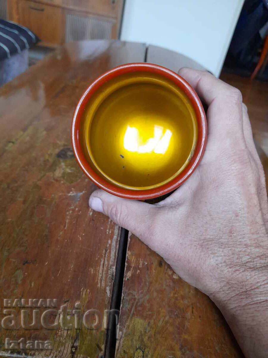 Стара дървена кутия,хохлома - 5