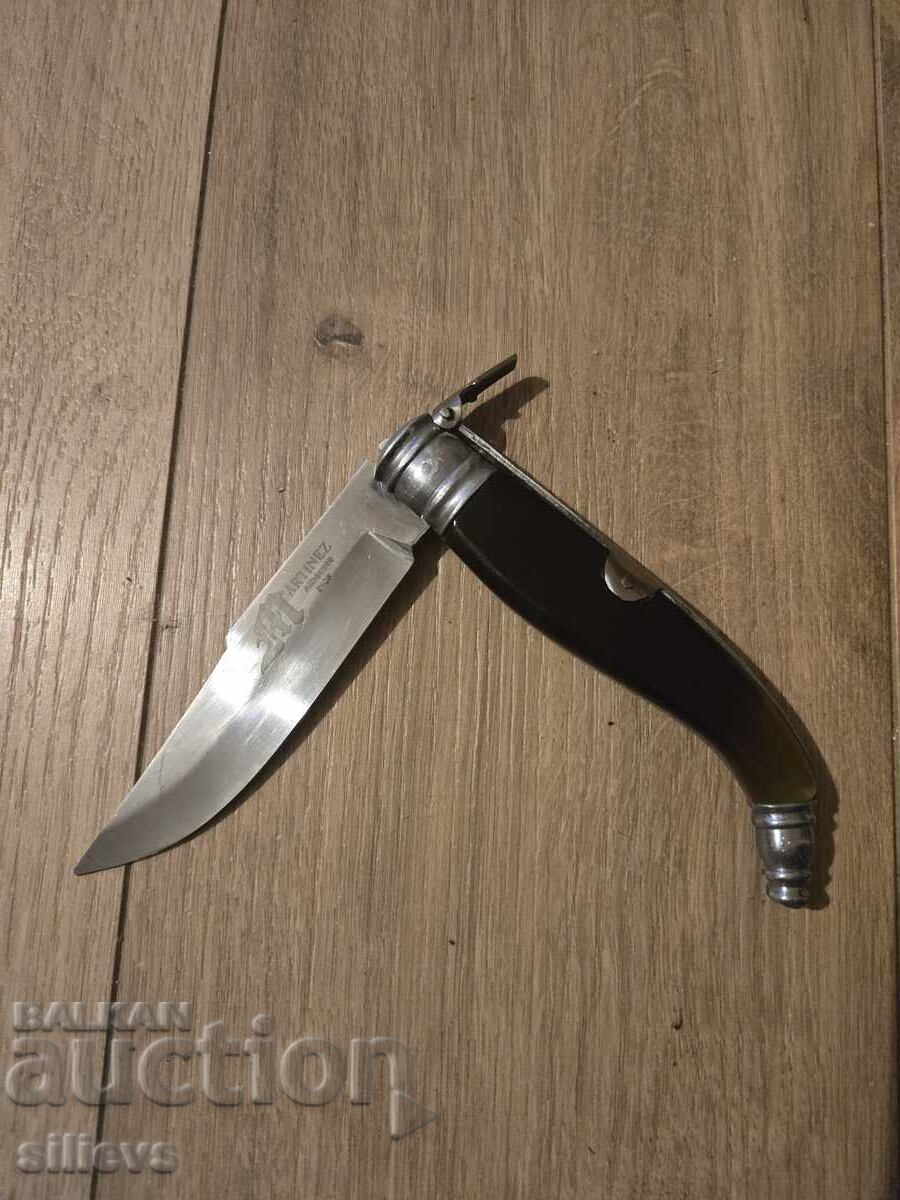 Παράδοση Ισπανικό πτυσσόμενο μαχαίρι Martinez, ναβάχα