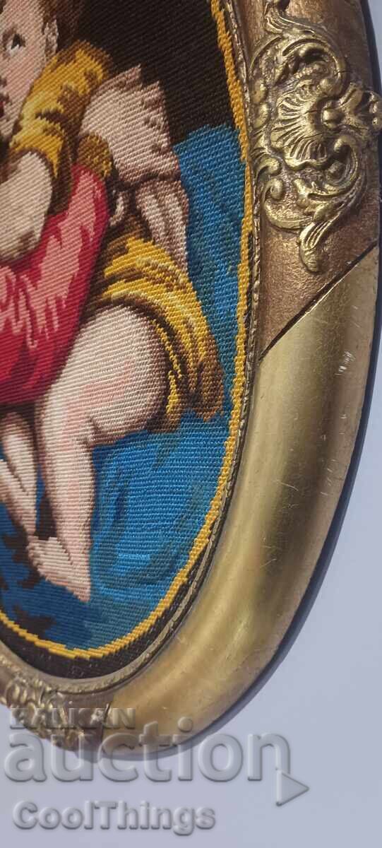 Стар красив гоблен с цена € 0.01 | 0.02 лв.