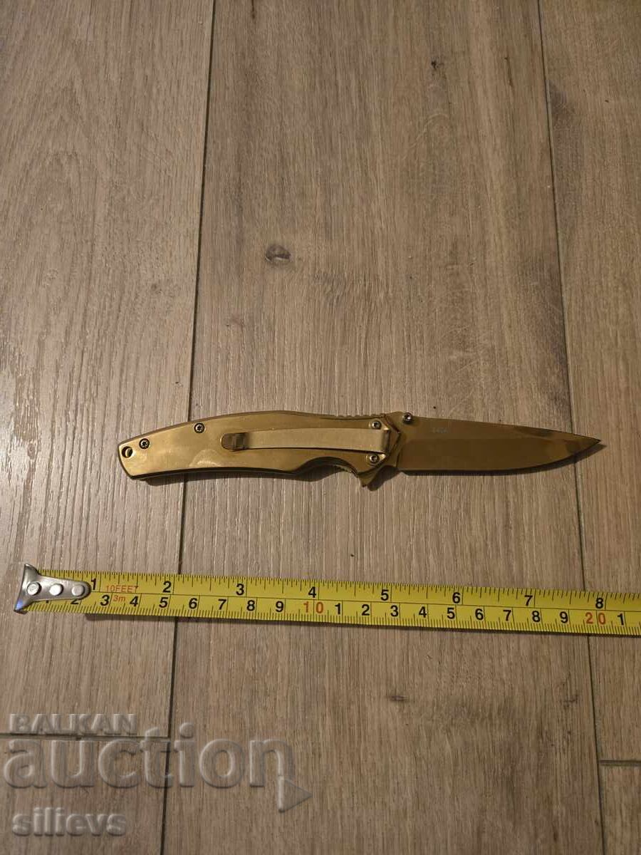 Delivery of Folding knife, Boker Magnum Gold Finger
