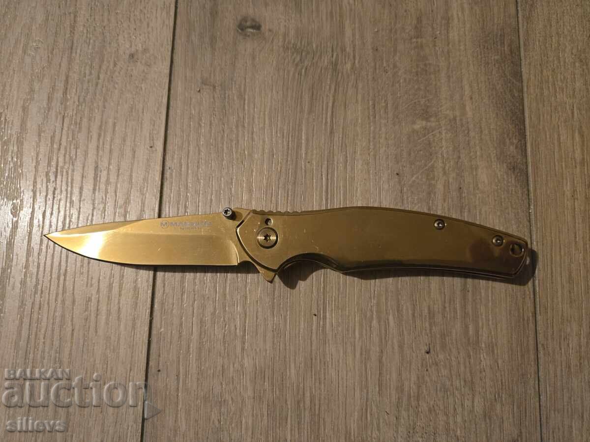 Folding knife, Boker Magnum Gold Finger