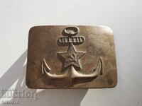 Military buckle from a belt USSR old military Soc. uniform