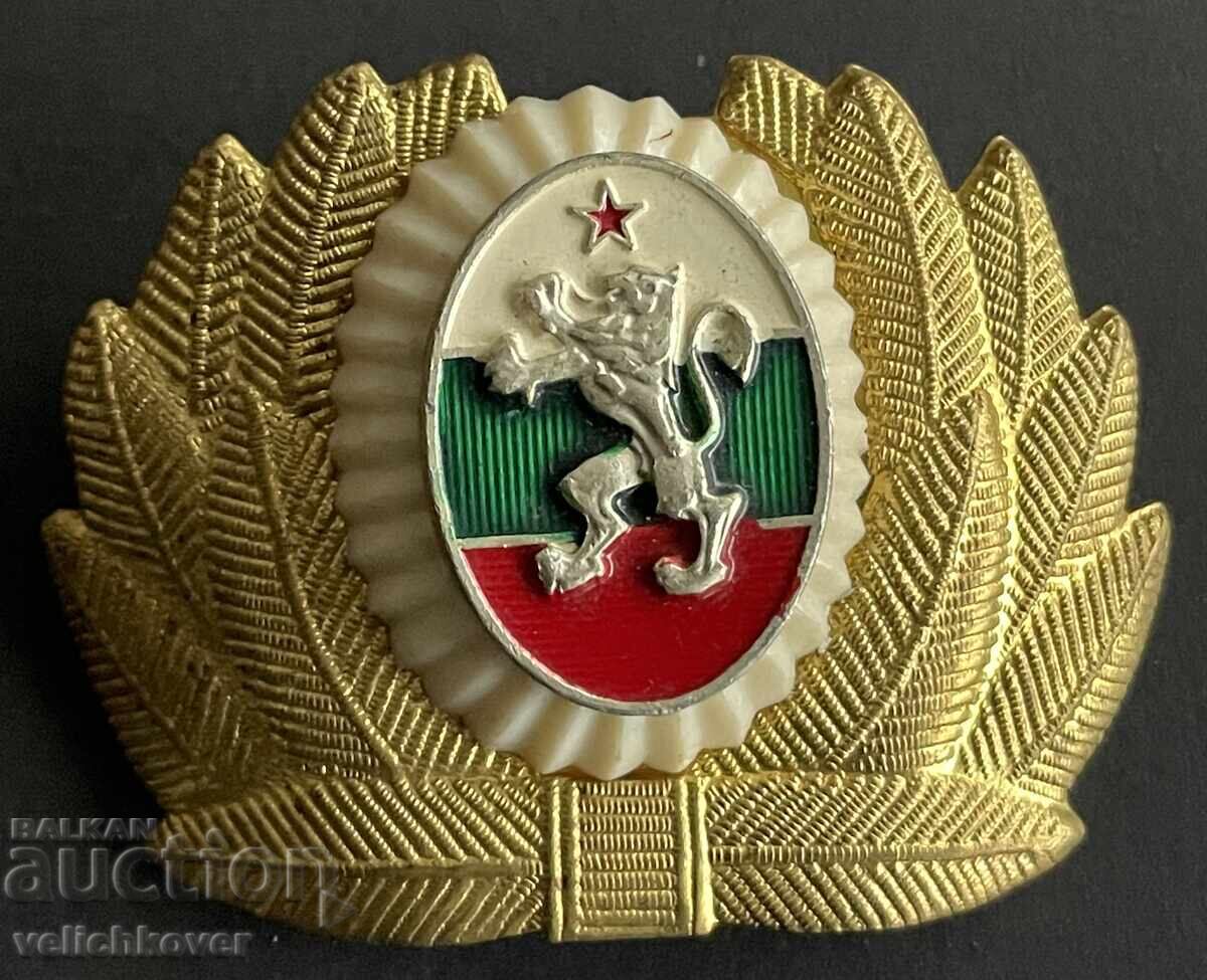 42570 Bulgaria military cockade officer BNA 70s