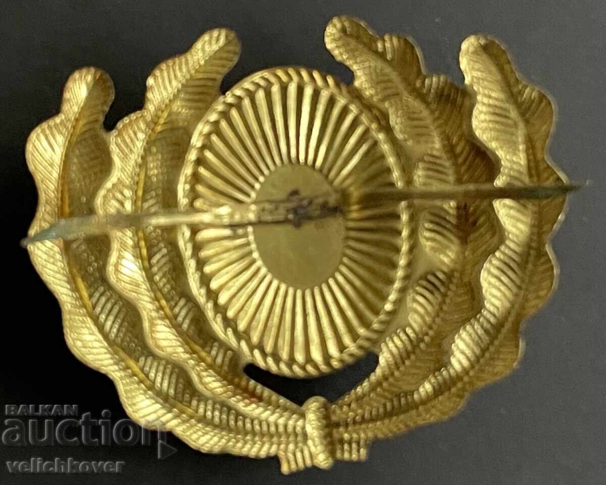 Romania Military Academy Bucharest cockade enamel 70s with price € 10.00 | 19.56 BGN