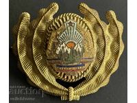 Romania Military Academy Bucharest cockade enamel 70s